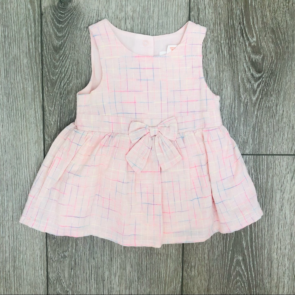 CAT & JACK DRESS PINK NWOT 3-6MO